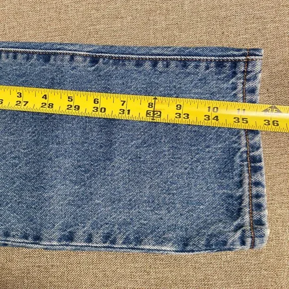 Levi's Premium 501 Cropped Denim Jeans Women's 28 High Rise Blue Casual NWT - Picture 14 of 14